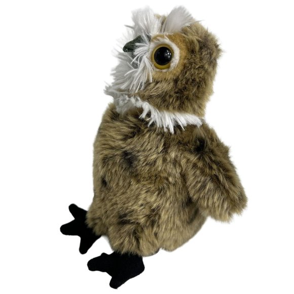 Bass Pro Shops Plush Owl Stuffed Animal Brown Non Working Voice Box Wild Bird - Picture 3 of 12